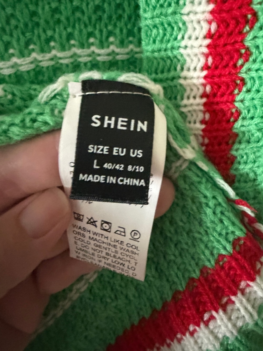 NWOT SHEIN Granny Square Sleeve Crochet Cardigan - Picture 7 of 8